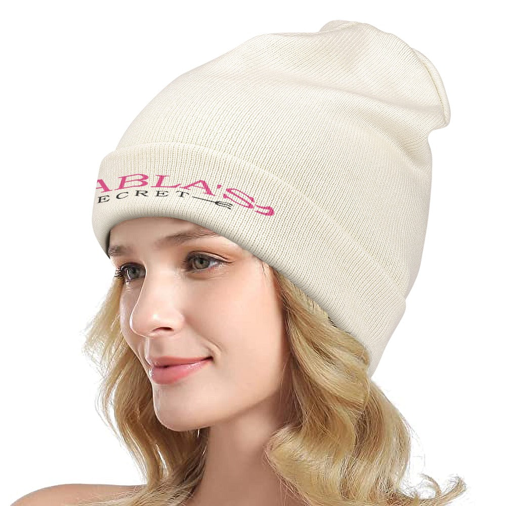 Full printed knitted hat