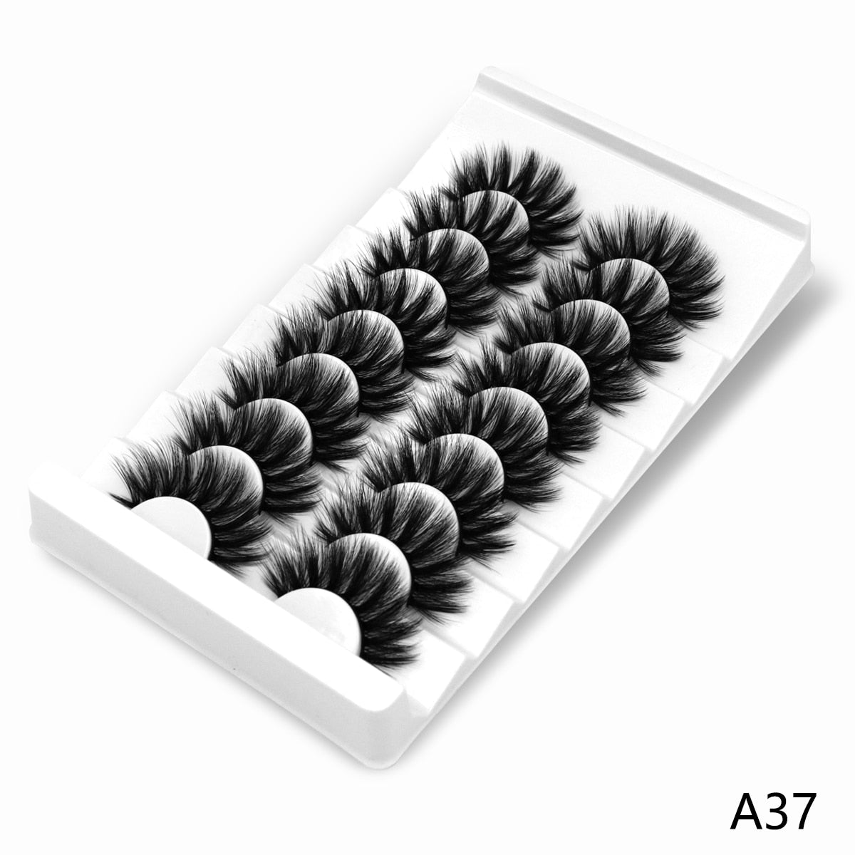 5/8 pairs 3D Faux Mink Lashes Natural False Eyelashes Dramatic Volume Fake Lashes Makeup Eyelash Extension Silk Eyelashes